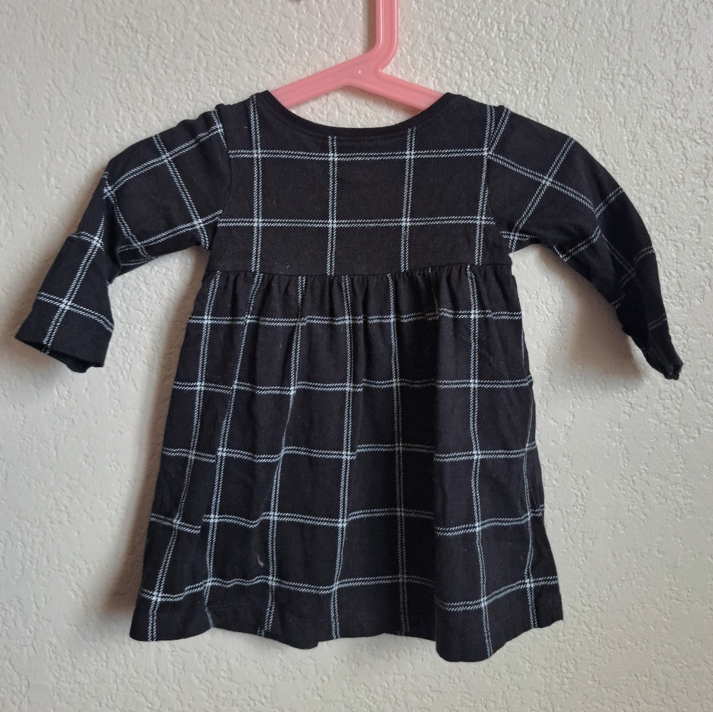 Old Navy Girls Black Longsleeve Dress Size 3M